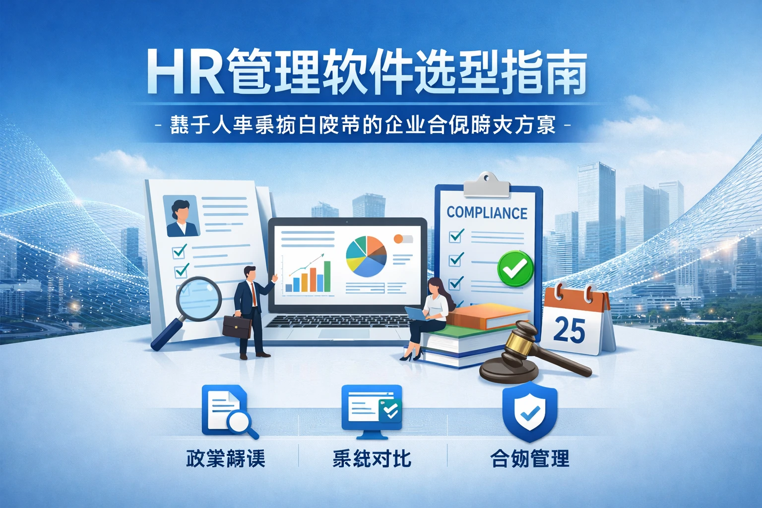HR管理软件选型指南:基于人事系统白皮书的企业合规解决方案