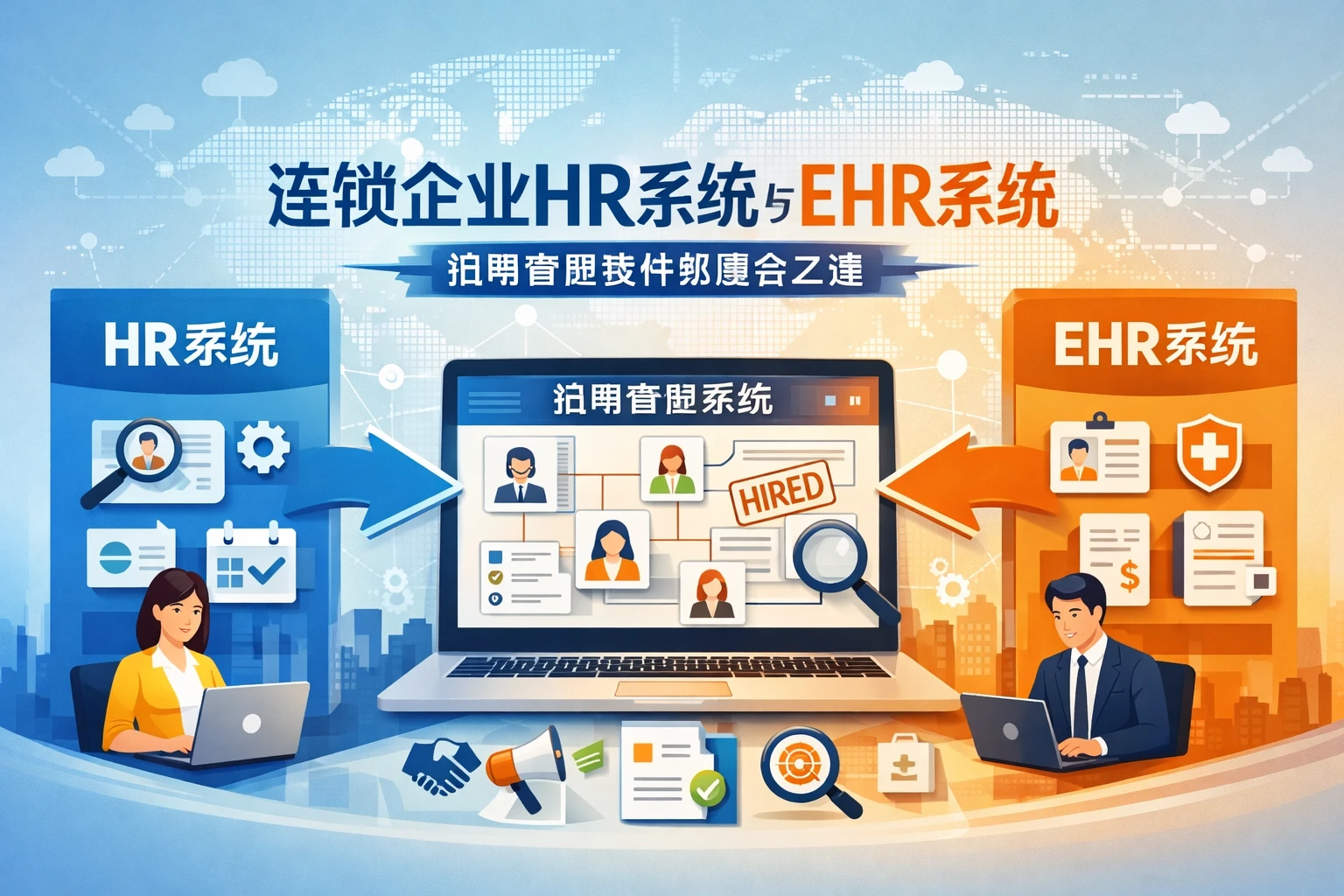 连锁企业HR系统与EHR系统：招聘管理软件的整合之道