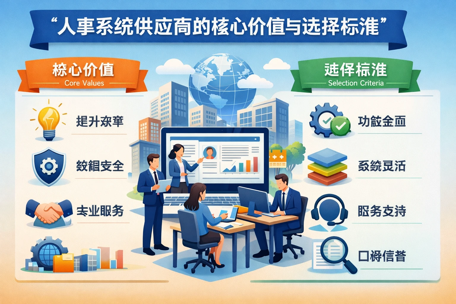 人事系统供应商的核心价值与选择标准