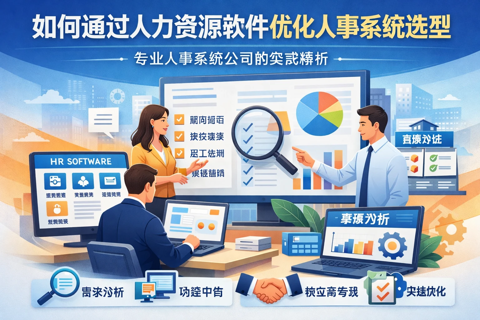 如何通过人力资源软件优化人事系统选型：专业人事系统公司的实战解析