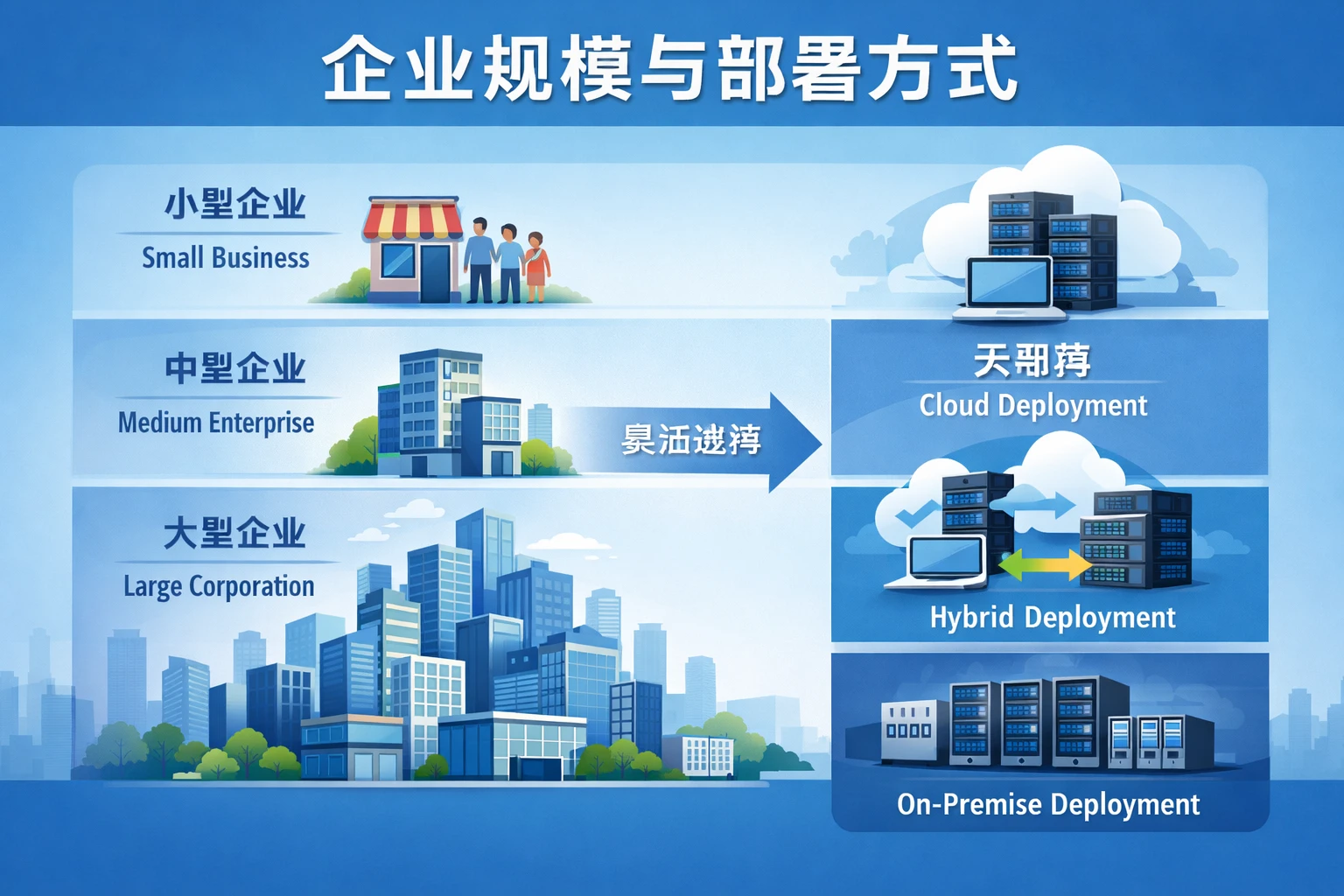 企业规模与部署方式