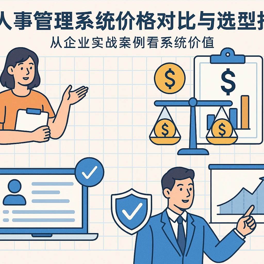 人事管理系统价格对比与选型指南：从企业实战案例看系统价值