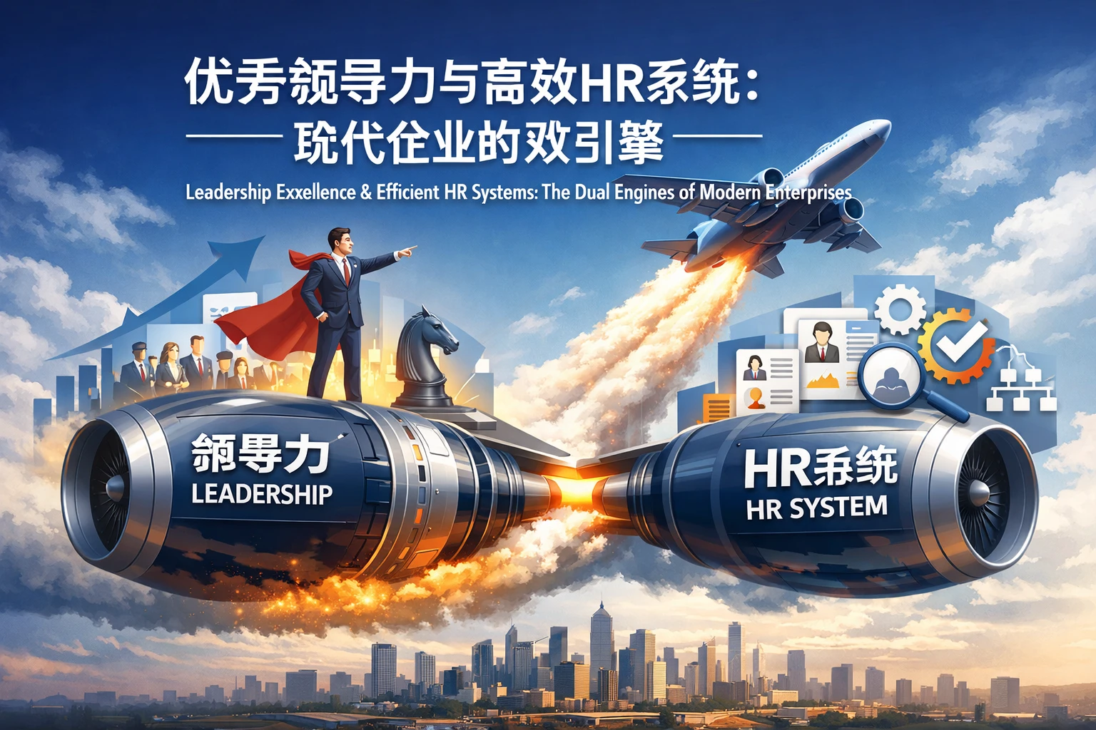 优秀领导力与高效HR系统:现代企业的双引擎