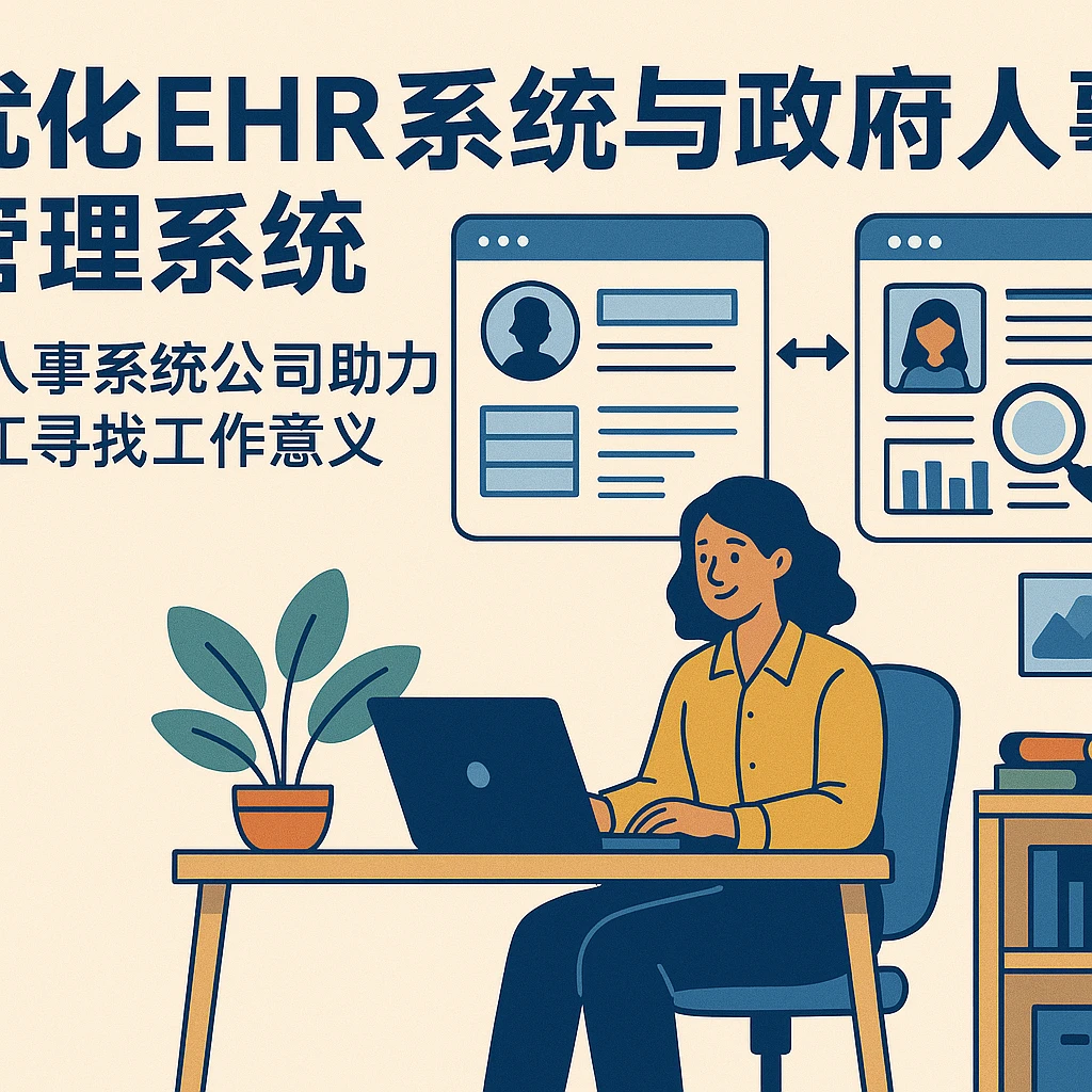 优化EHR系统与政府人事管理系统：让人事系统公司助力员工寻找工作意义