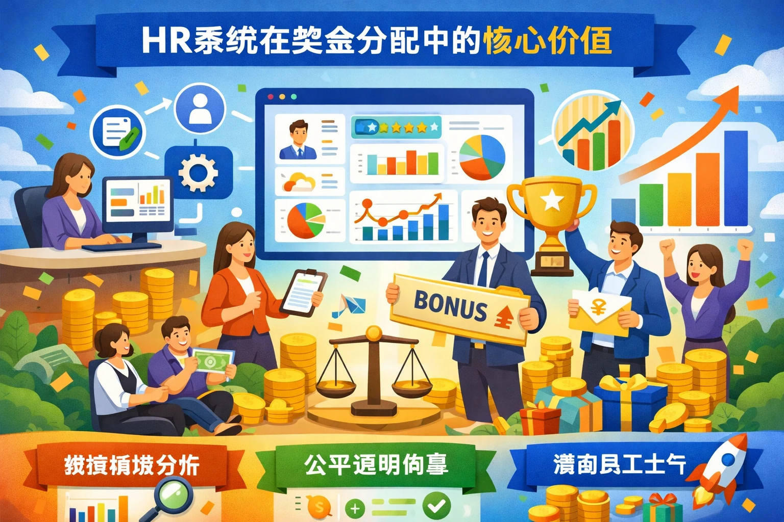 HR系统在奖金分配中的核心价值