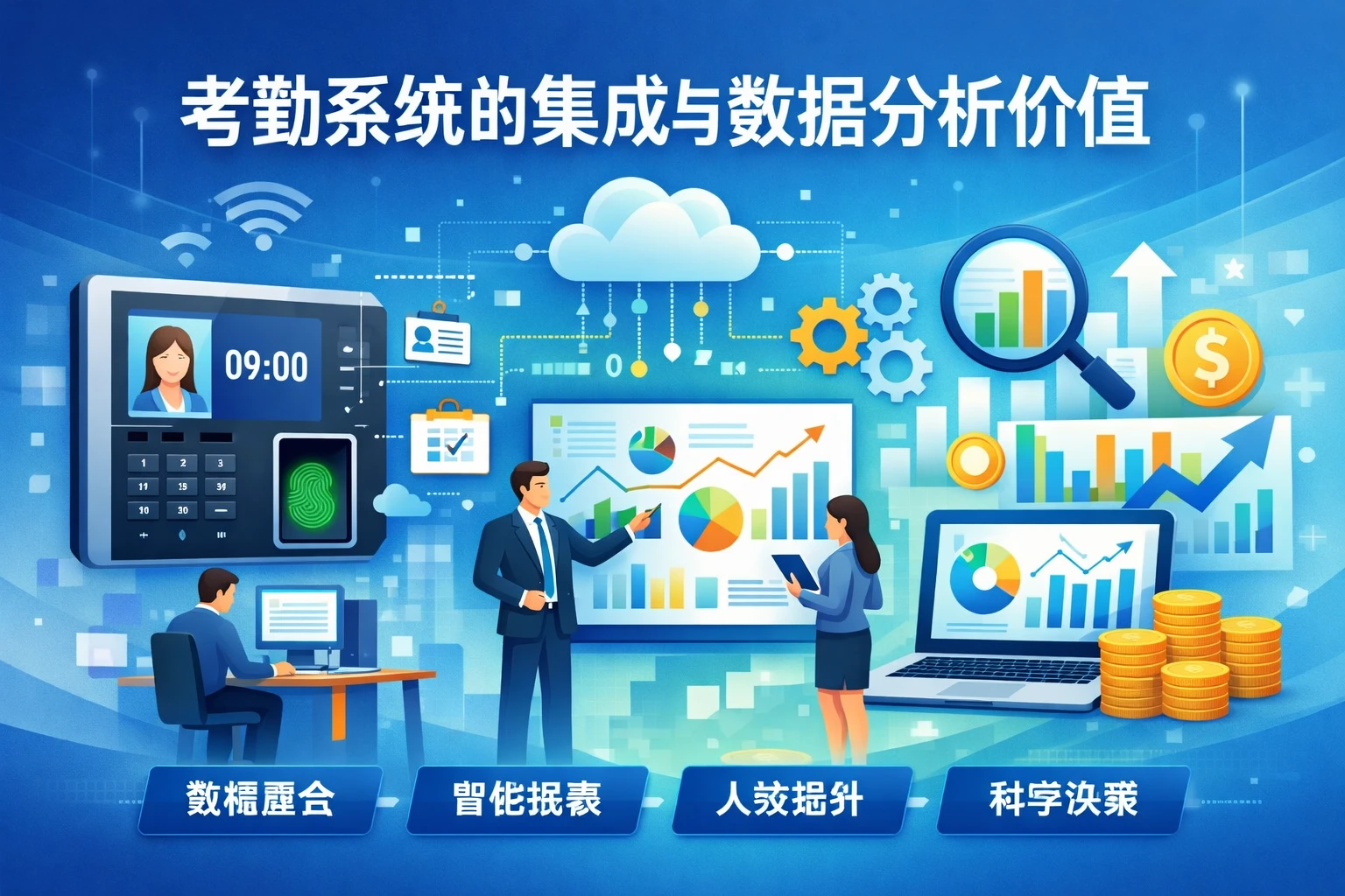 考勤系统的集成与数据分析价值