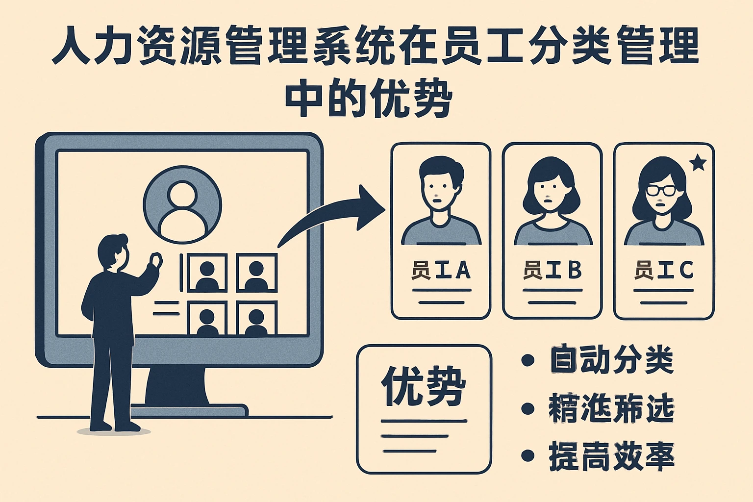 人力资源管理系统在员工分类管理中的优势