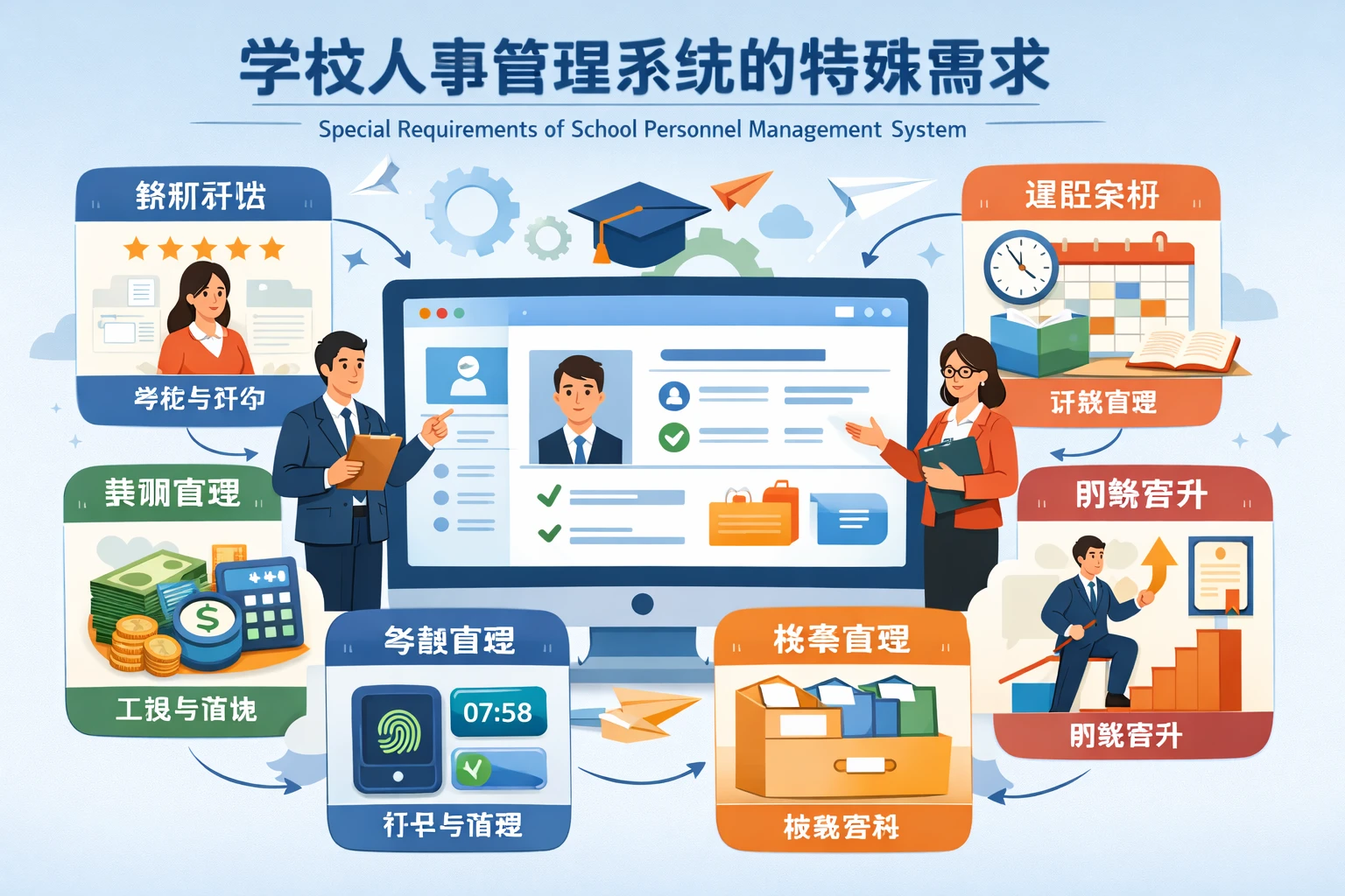 学校人事管理系统的特殊需求
