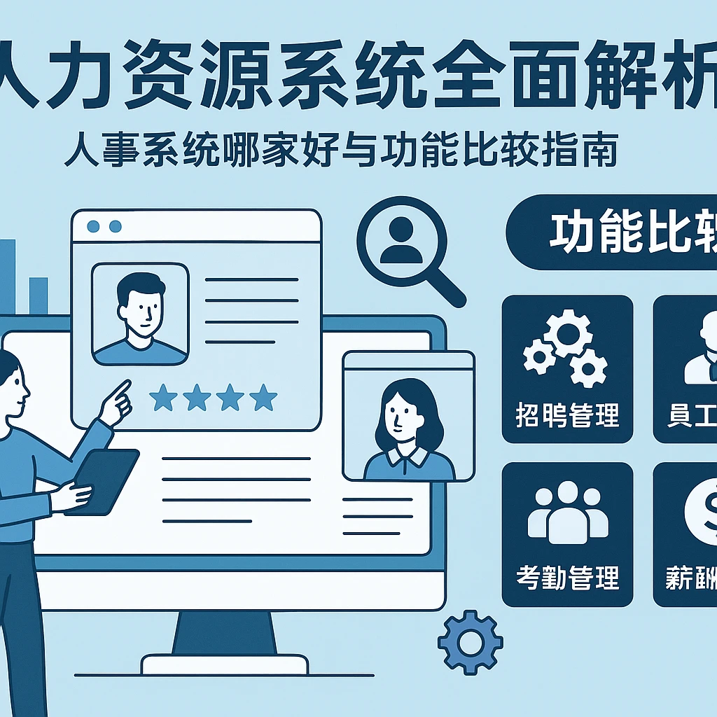 人力资源系统全面解析:人事系统哪家好与功能比较指南