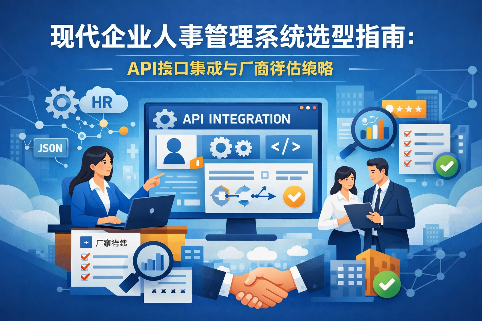 现代企业人事管理系统选型指南:API接口集成与厂商评估策略