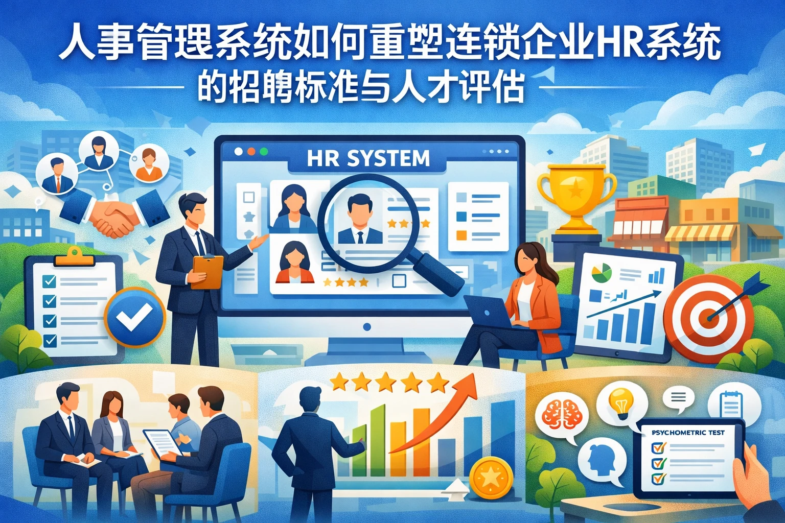 人事管理系统如何重塑连锁企业HR系统的招聘标准与人才评估