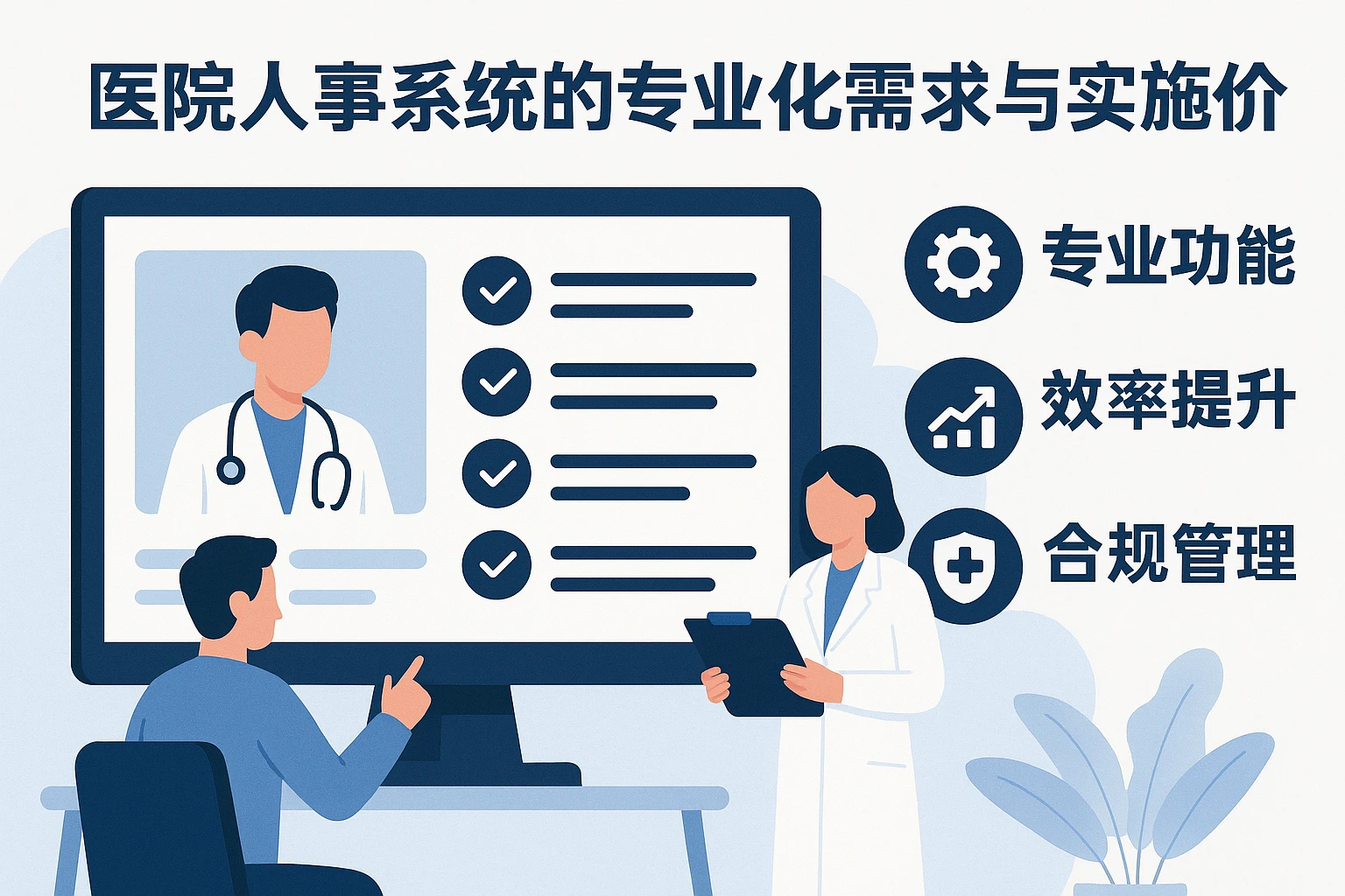 医院人事系统的专业化需求与实施价值