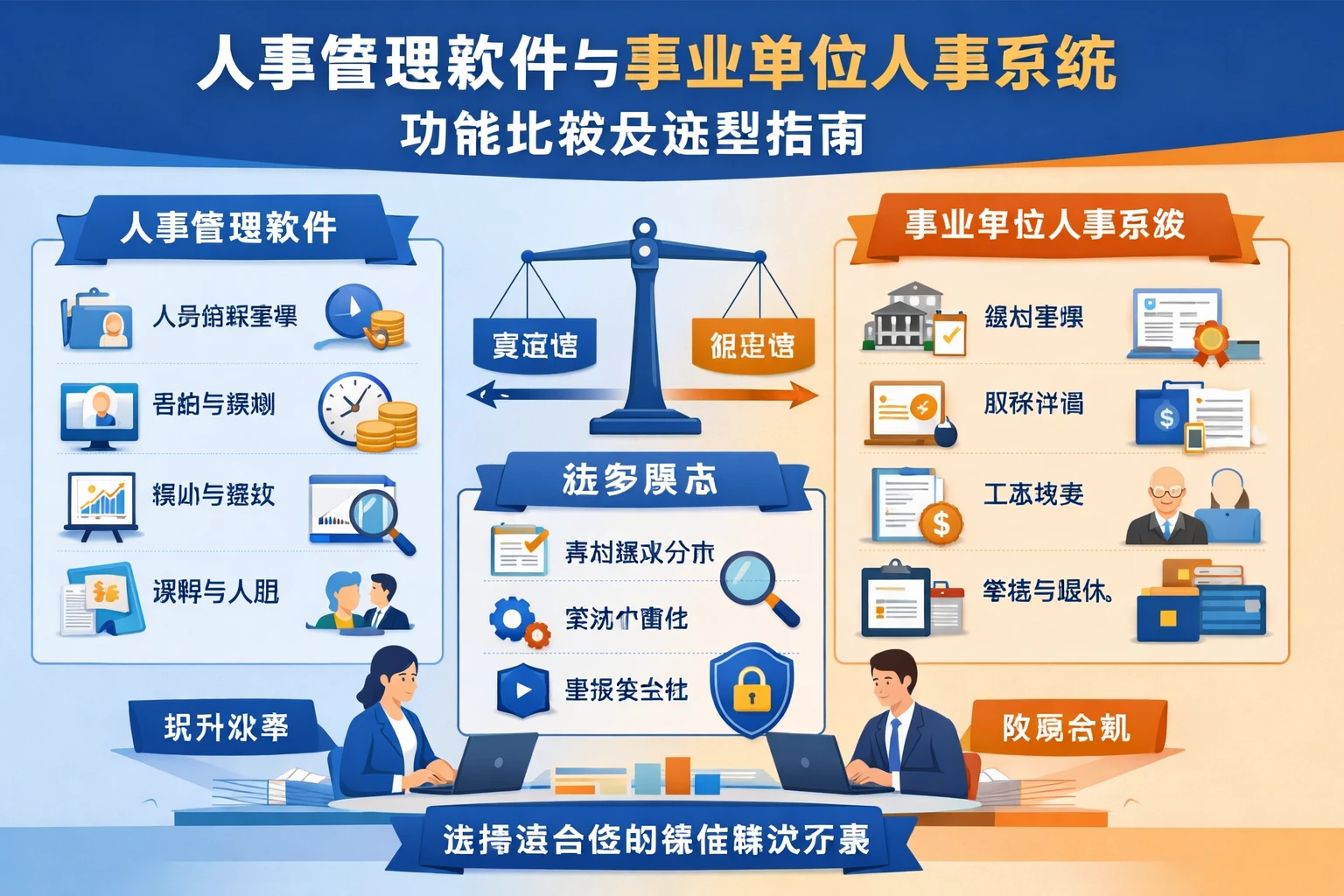 人事管理软件与事业单位人事系统功能比较及选型指南