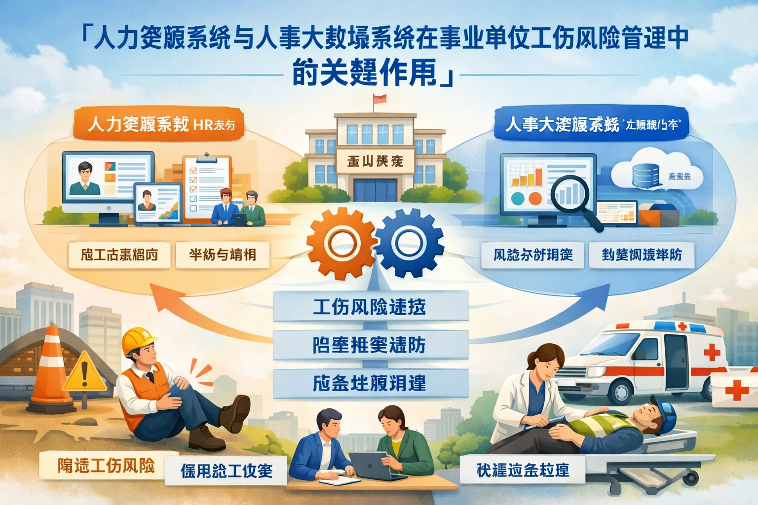 人力资源系统与人事大数据系统在事业单位工伤风险管理中的关键作用