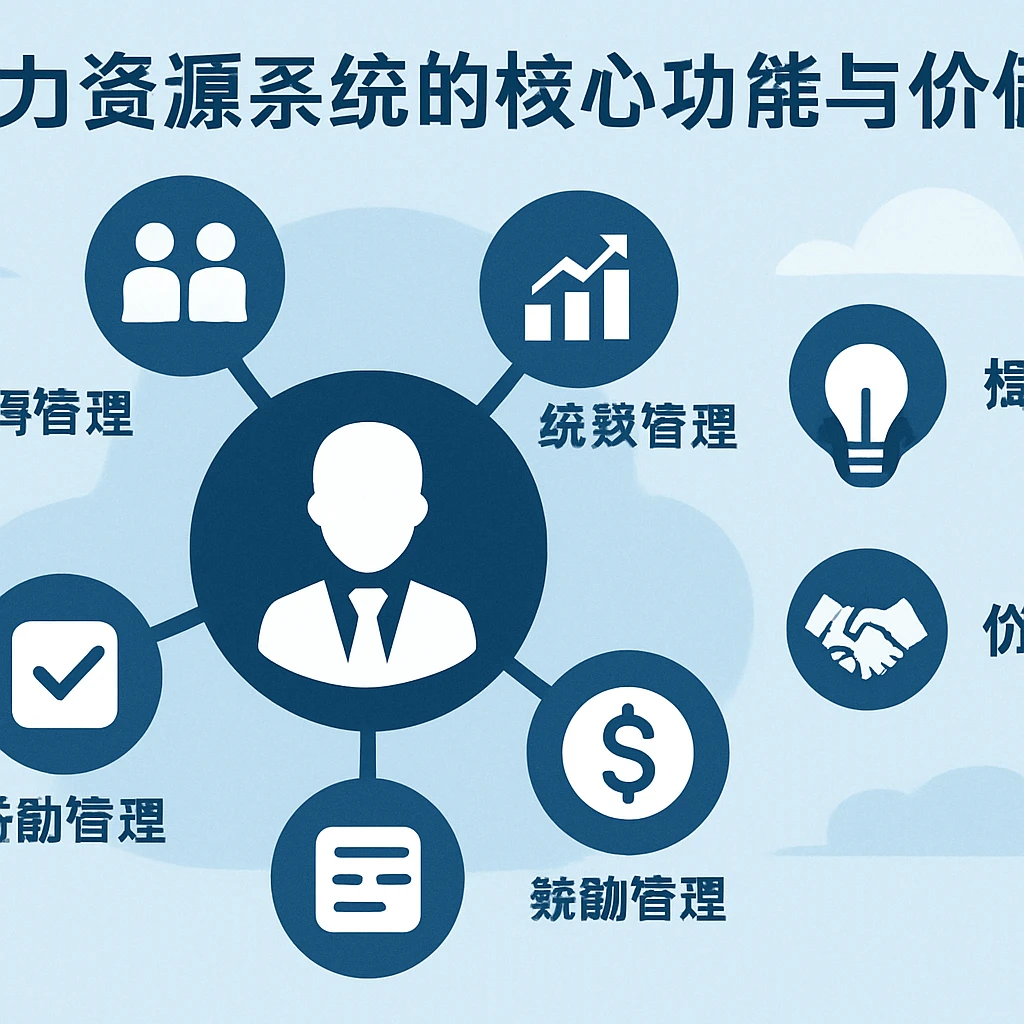 人力资源系统的核心功能与价值体现