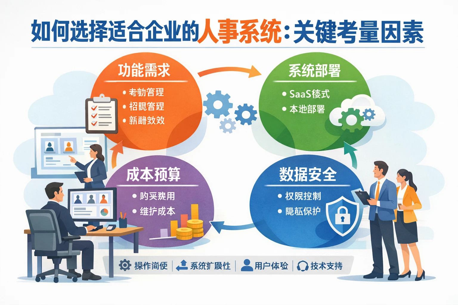 如何选择适合企业的人事系统:关键考量因素