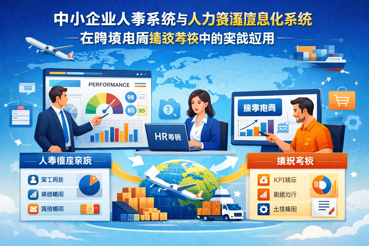 中小企业人事系统与人力资源信息化系统在跨境电商绩效考核中的实战应用