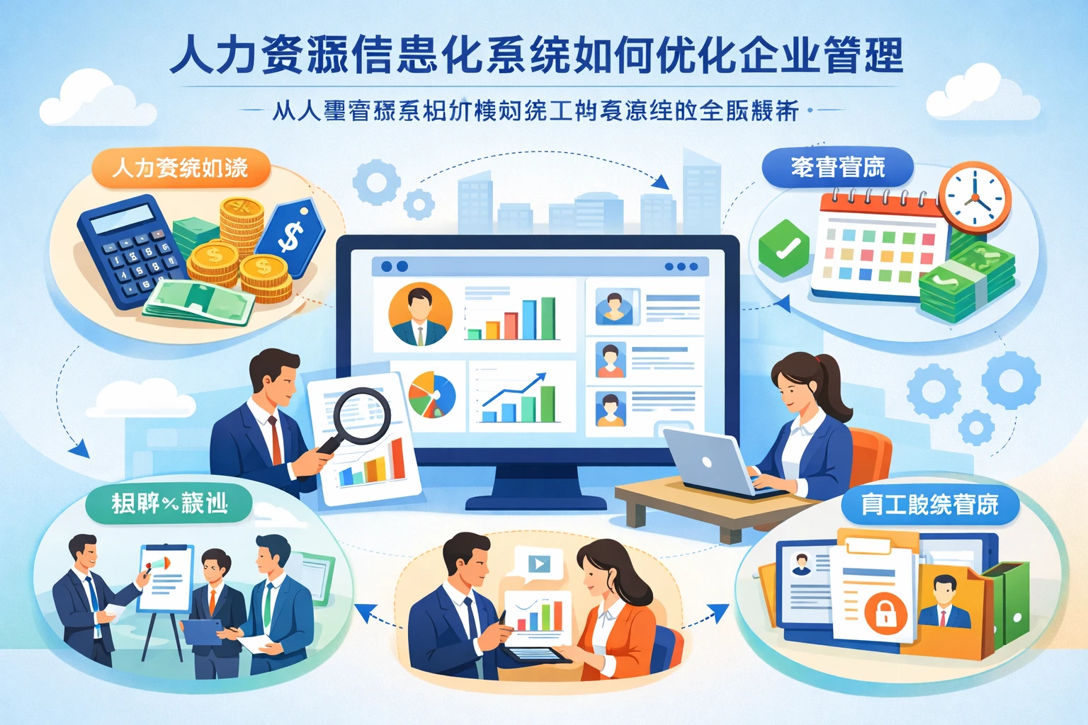 人力资源信息化系统如何优化企业管理：从人事管理系统价格到员工档案系统的全面解析