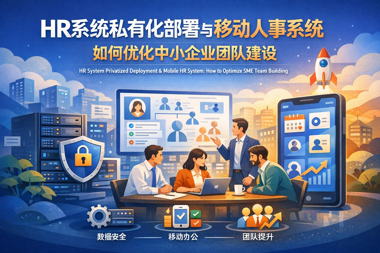 HR系统私有化部署与移动人事系统如何优化中小企业团队建设