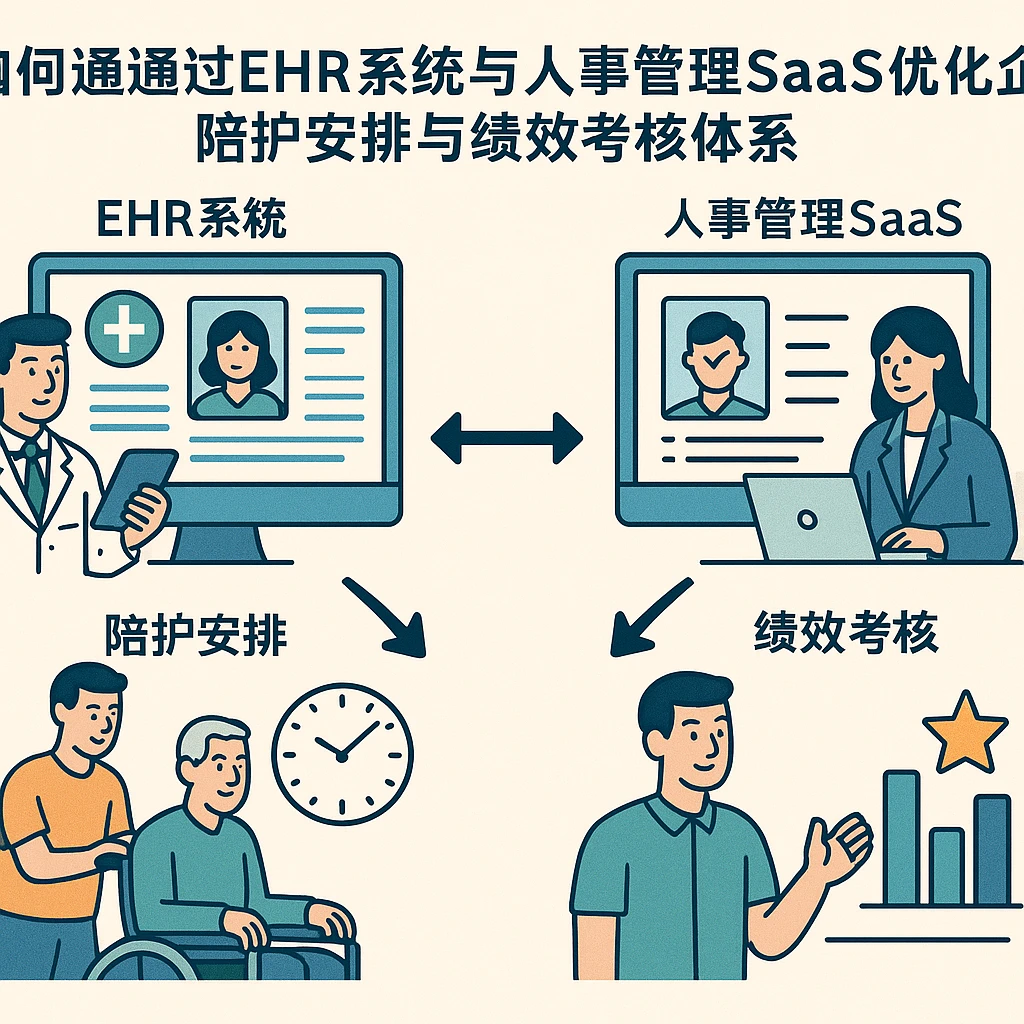 如何通过EHR系统与人事管理SaaS优化企业陪护安排与绩效考核体系