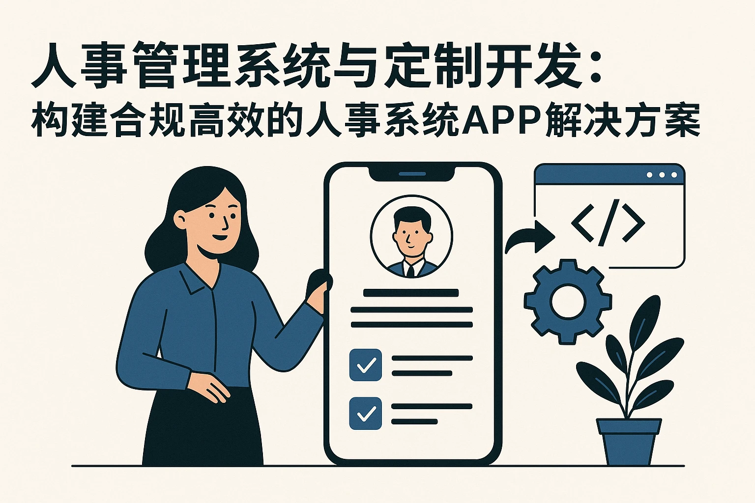 人事管理系统与定制开发:构建合规高效的人事系统APP解决方案