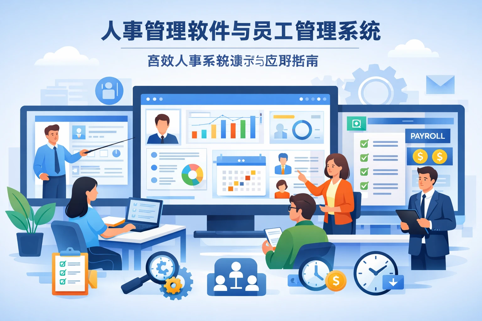 人事管理软件与员工管理系统：高效人事系统演示与应用指南
