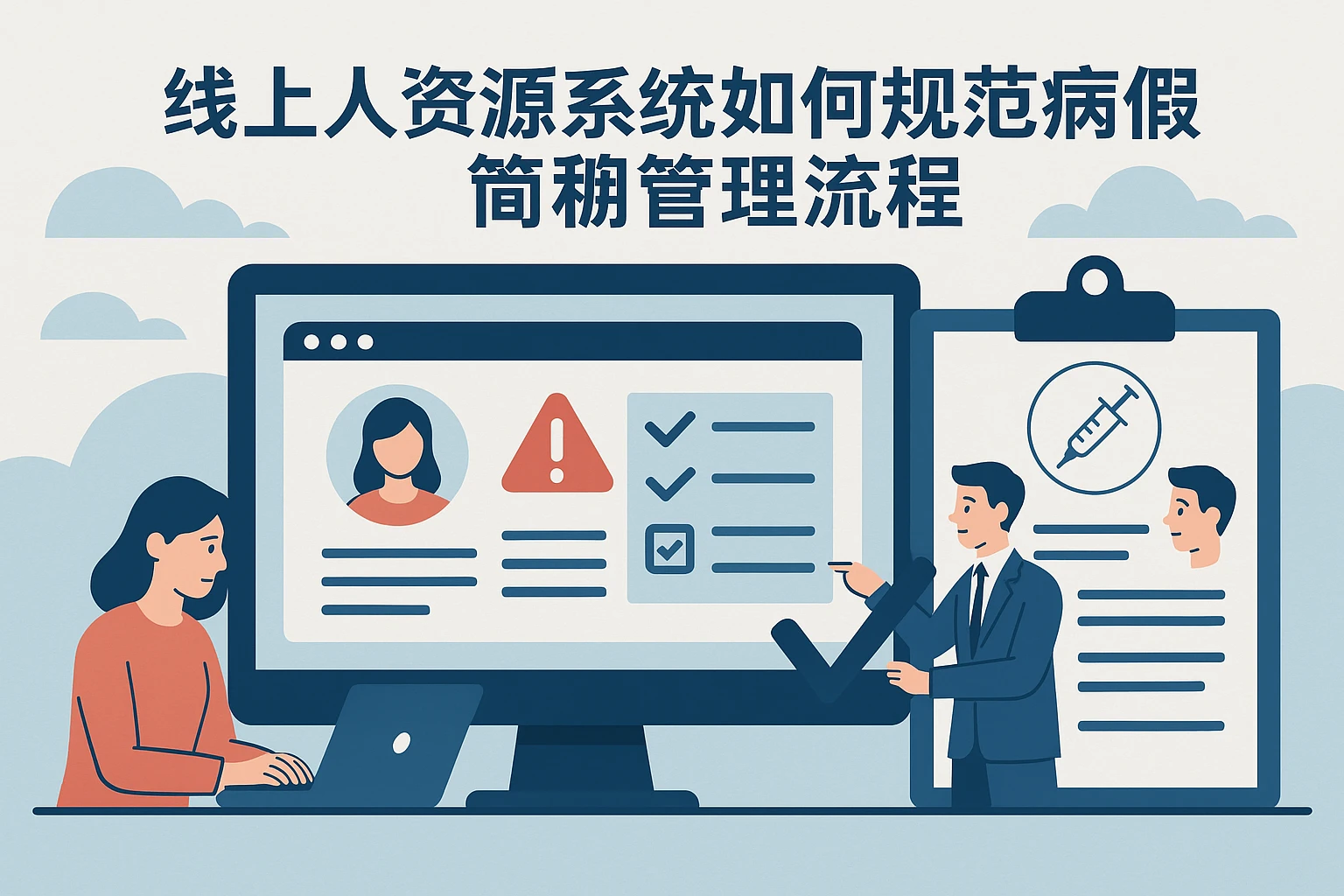 在线人事系统如何规范病假管理流程