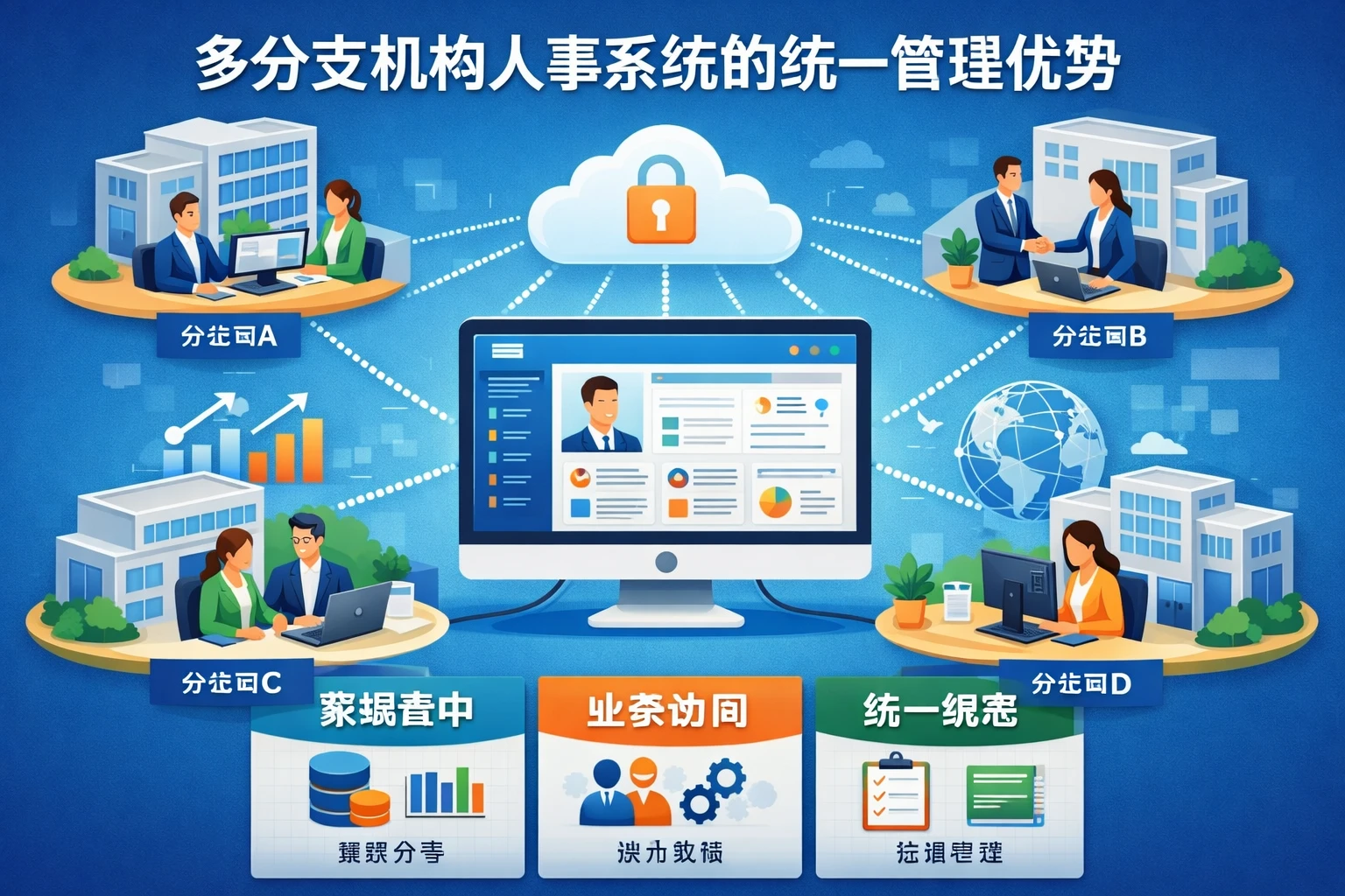 多分支机构人事系统的统一管理优势