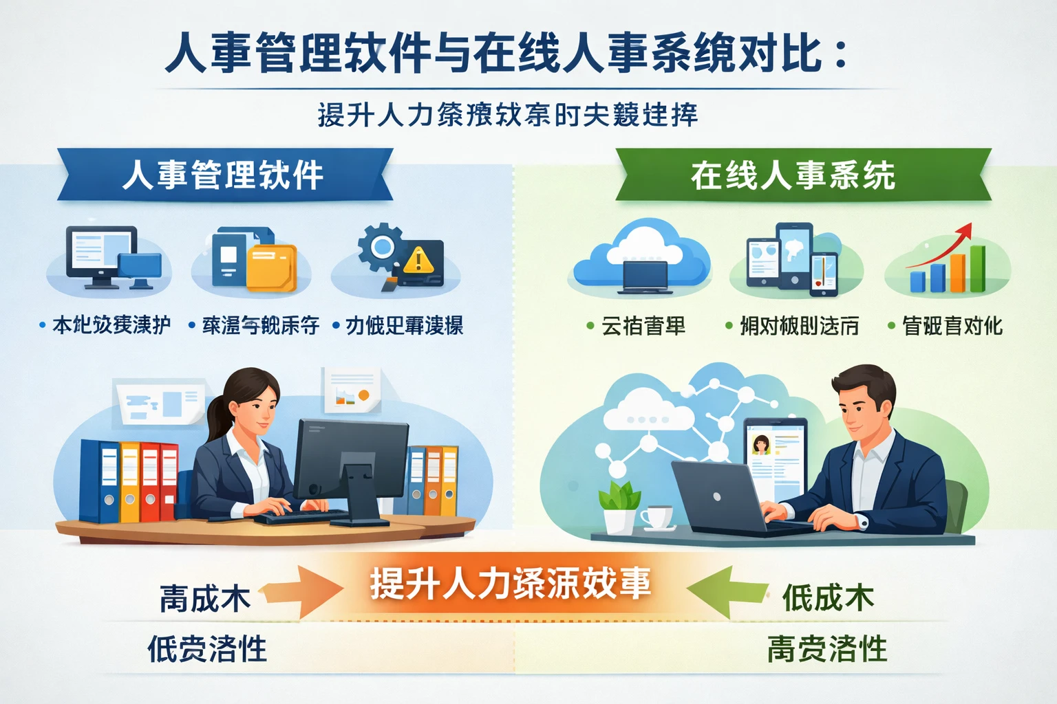 人事管理软件与在线人事系统对比:提升人力资源效率的关键选择