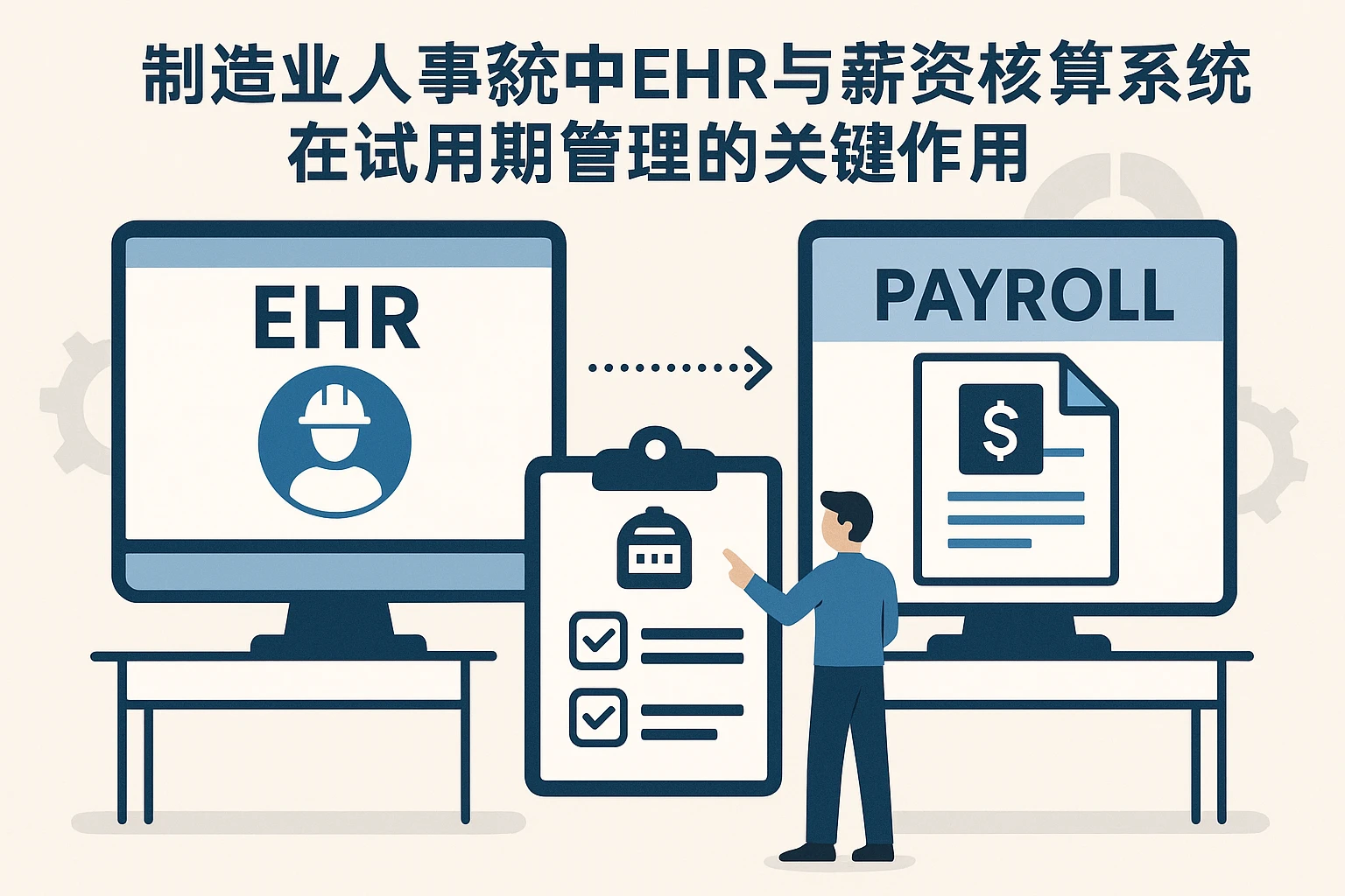 制造业人事系统中EHR与薪资核算系统在试用期管理的关键作用