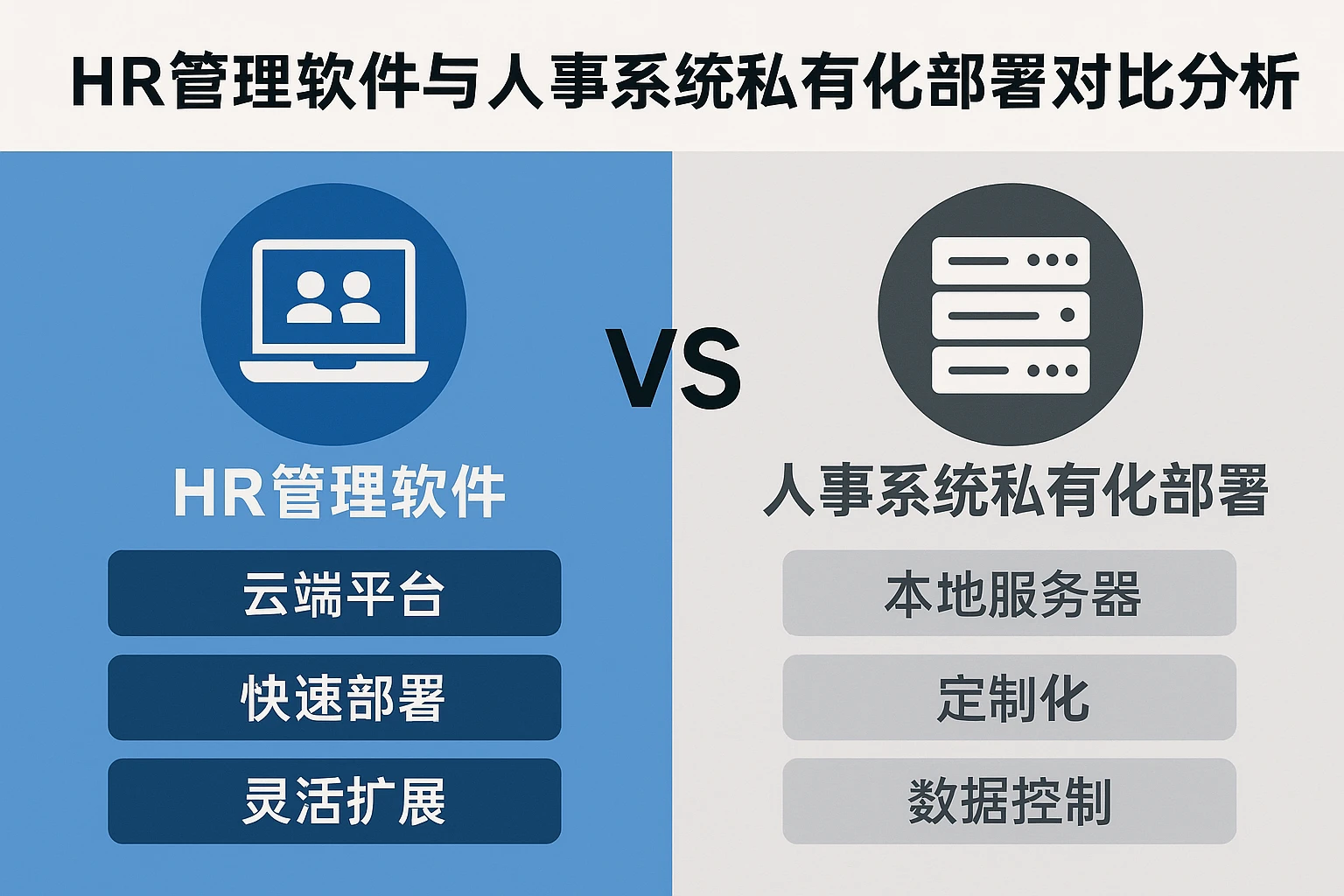 HR管理软件与人事系统私有化部署对比分析