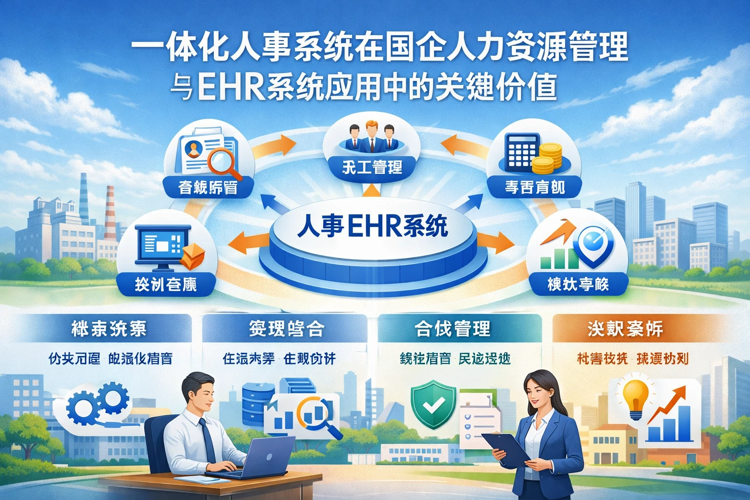 一体化人事系统在国企人力资源管理与ehr系统应用中的关键价值