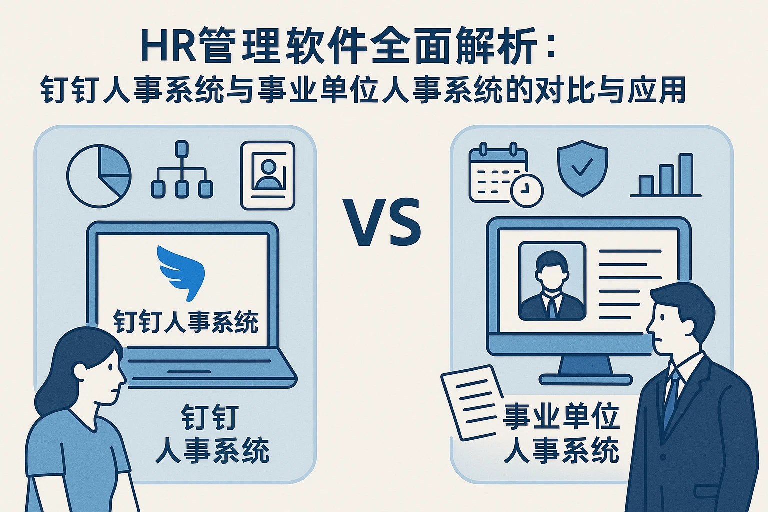 HR管理软件全面解析：钉钉人事系统与事业单位人事系统的对比与应用