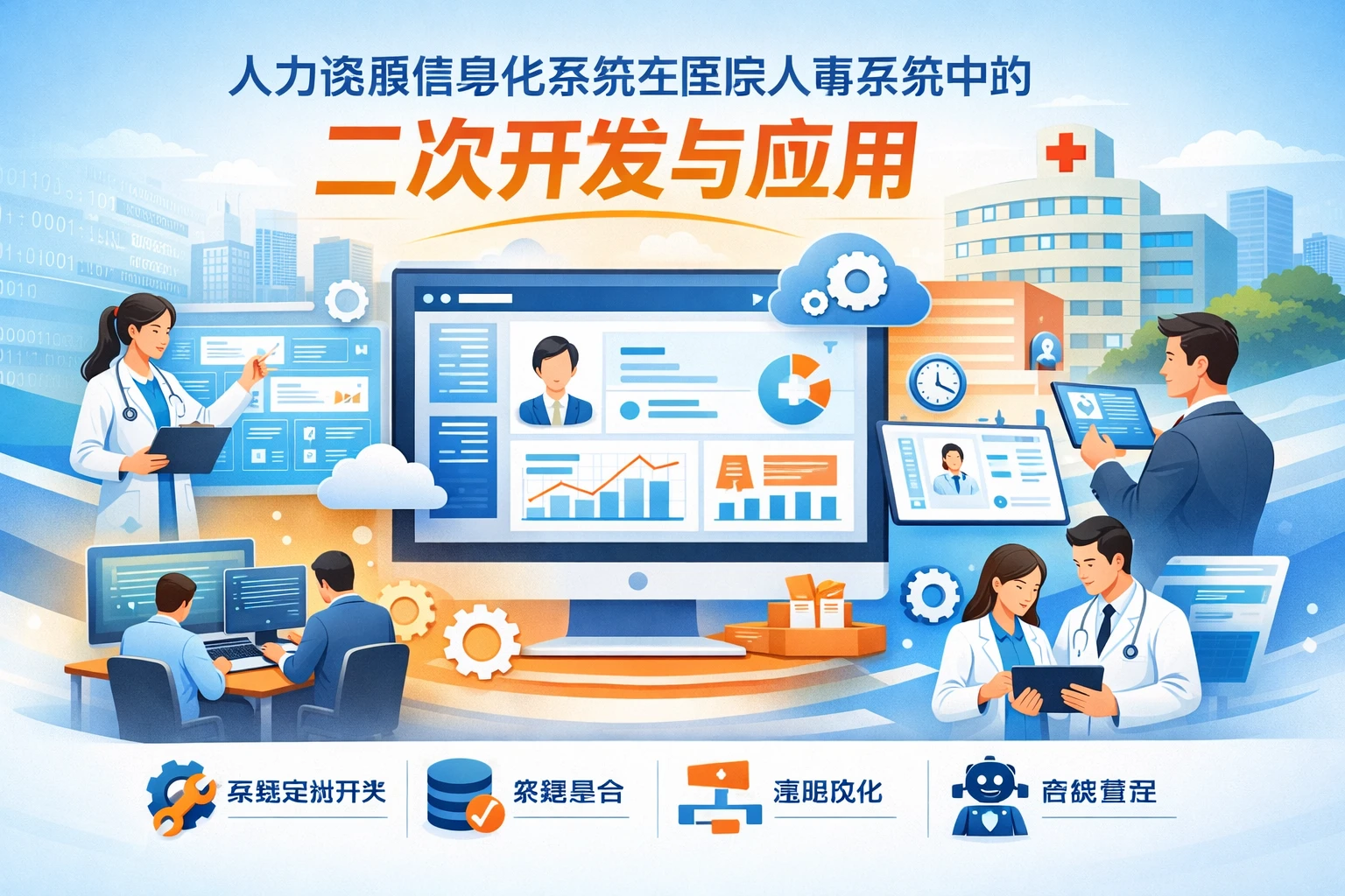 人力资源信息化系统在医院人事系统中的二次开发与应用