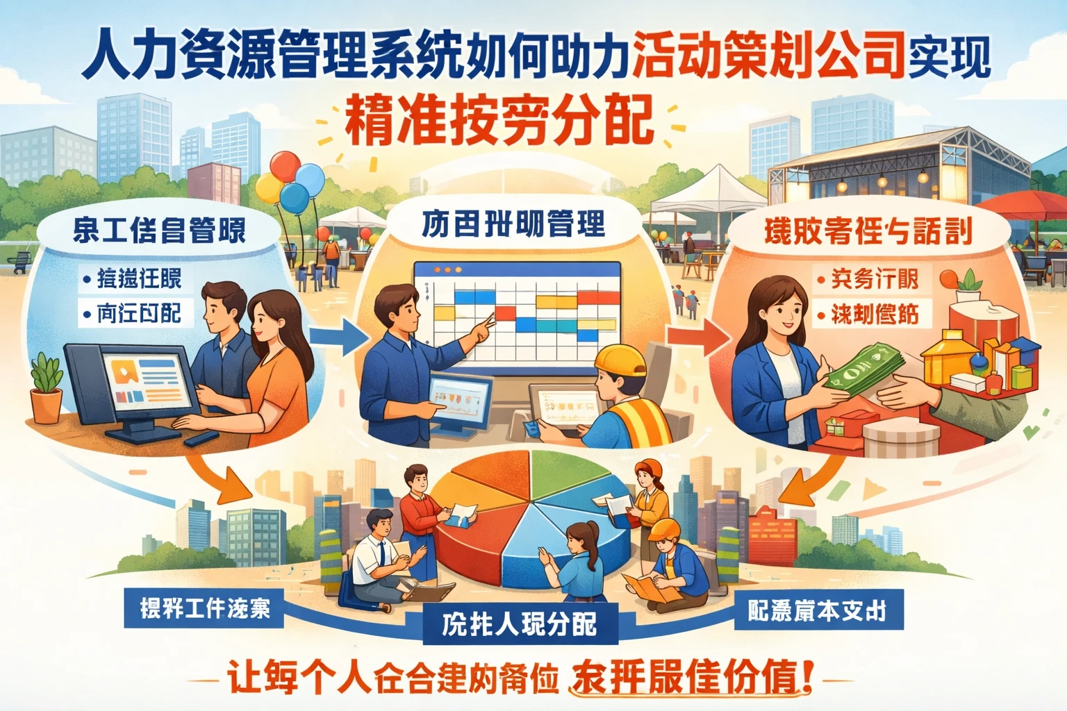 人力资源管理系统如何助力活动策划公司实现精准按劳分配