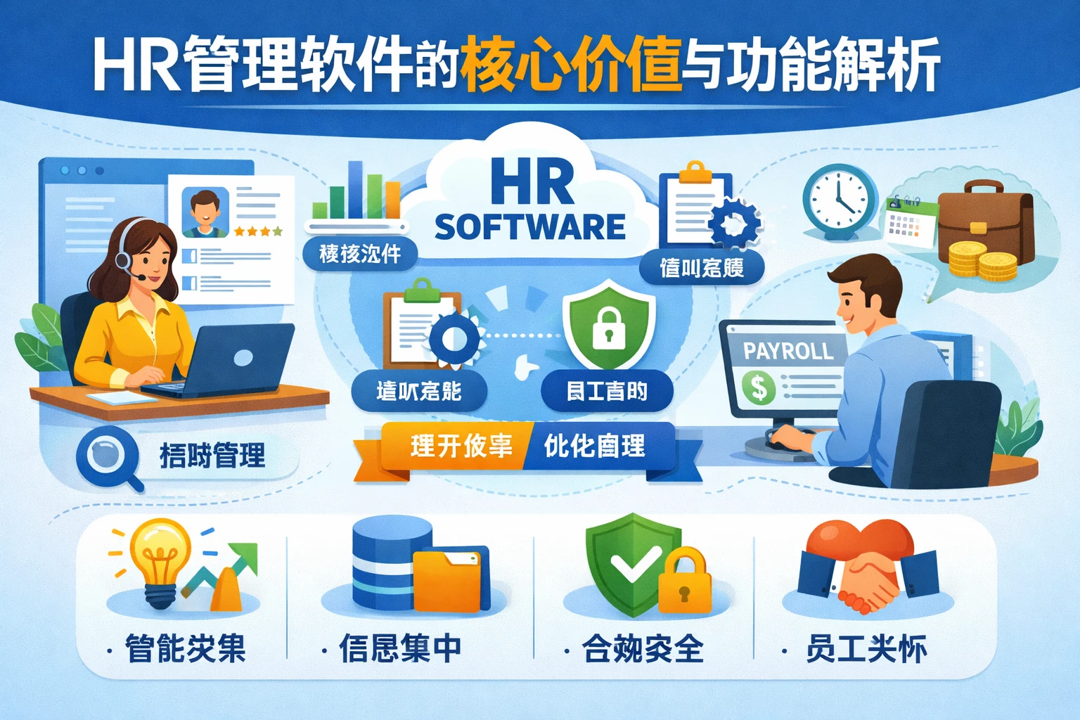 HR管理软件的核心价值与功能解析