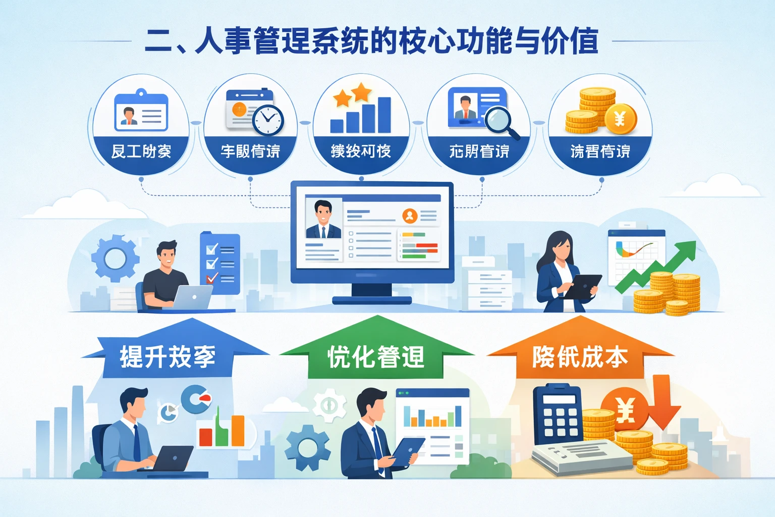 二、人事管理系统的核心功能与价值