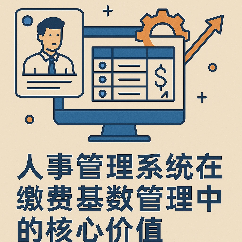 人事管理系统在缴费基数管理中的核心价值
