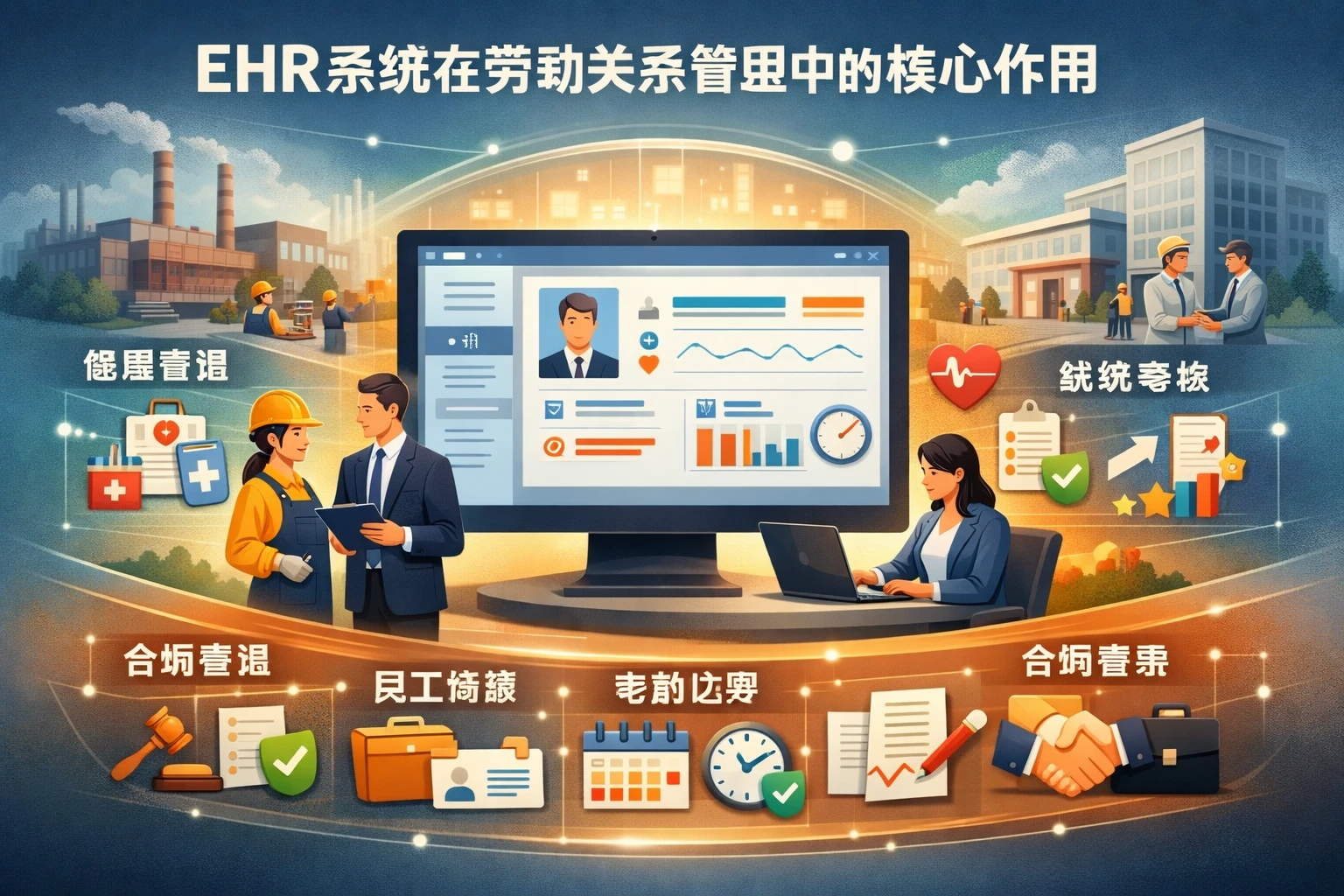 EHR系统在劳动关系管理中的核心作用