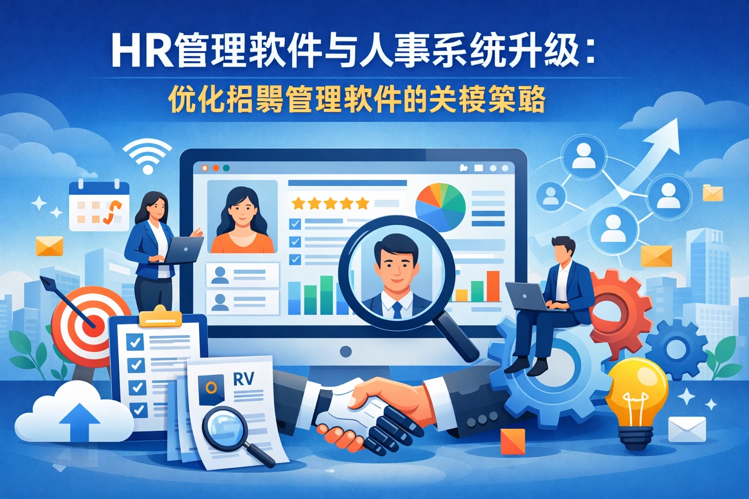 HR管理软件与人事系统升级:优化招聘管理软件的关键策略