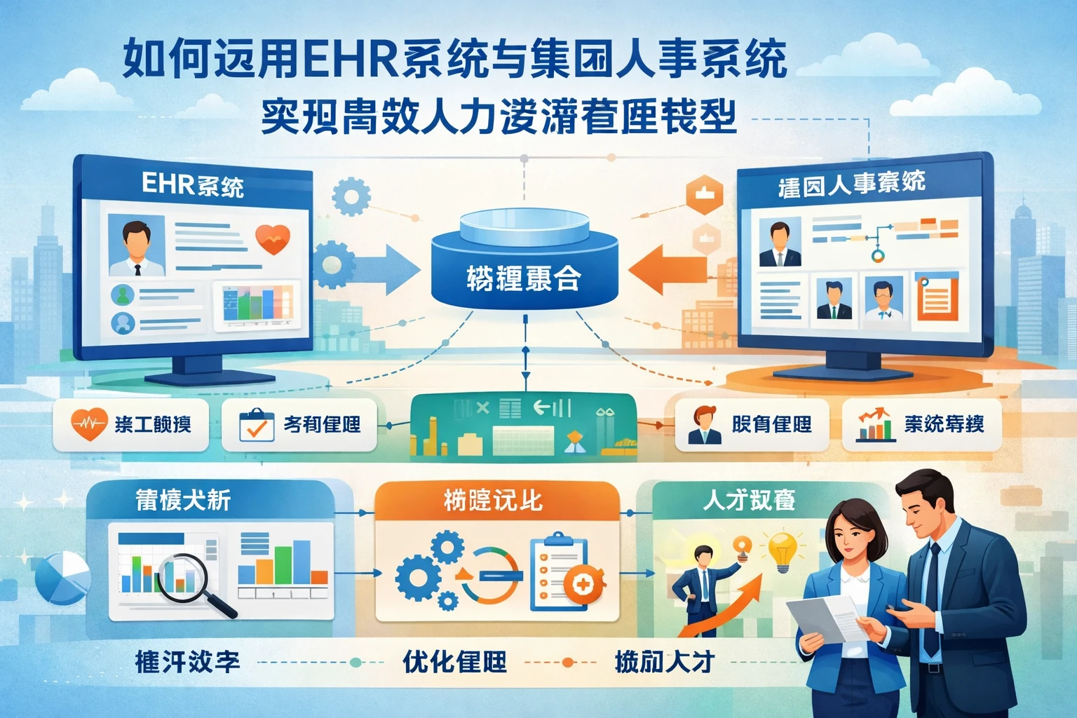 如何运用EHR系统与集团人事系统实现高效人力资源管理转型