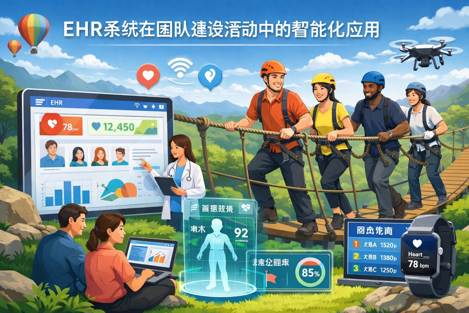 EHR系统在团队建设活动中的智能化应用