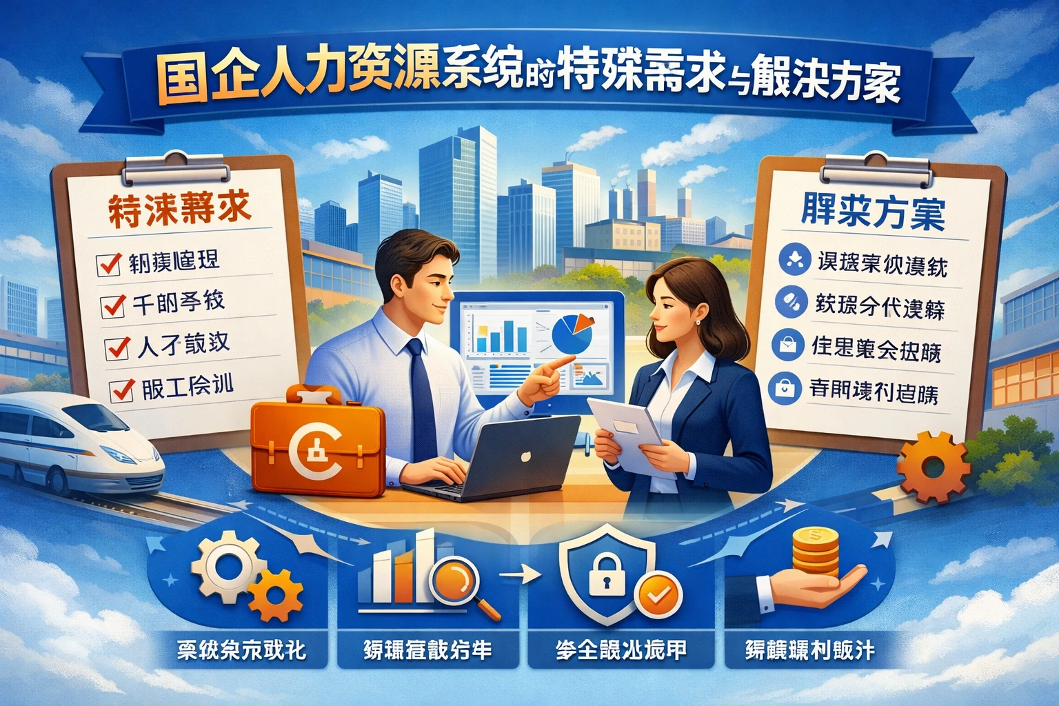 国企人力资源系统的特殊需求与解决方案