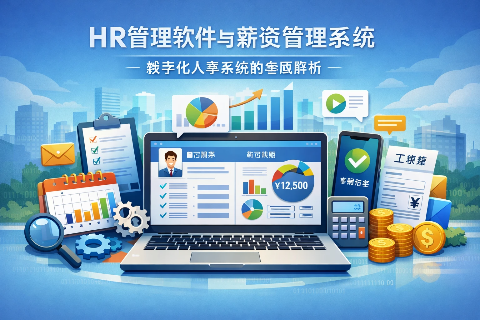 HR管理软件与薪资管理系统：数字化人事系统的全面解析