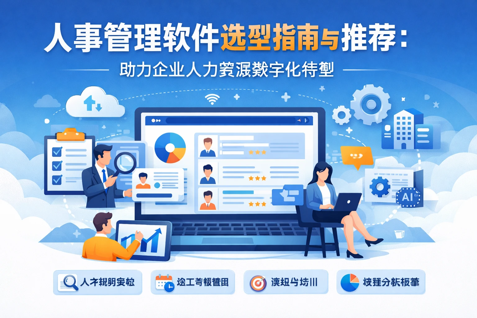 人事管理软件选型指南与推荐：助力企业人力资源数字化转型