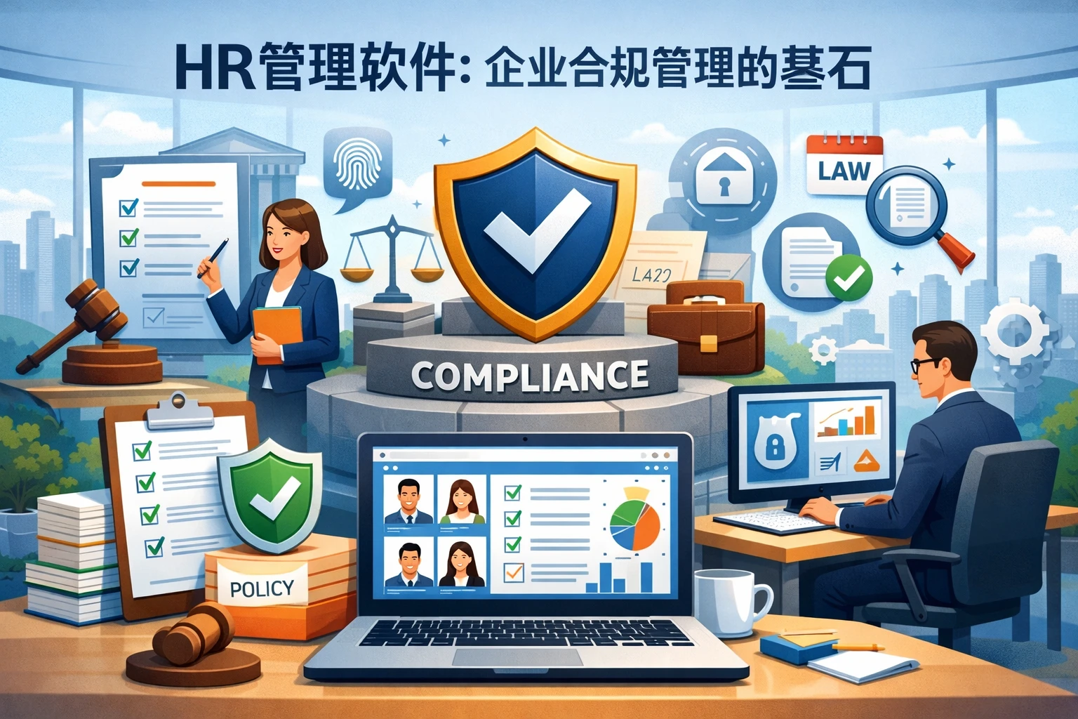HR管理软件：企业合规管理的基石
