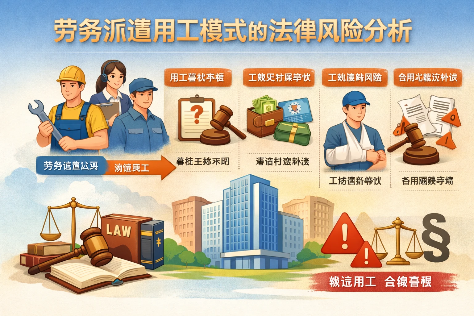 劳务派遣用工模式的法律风险分析