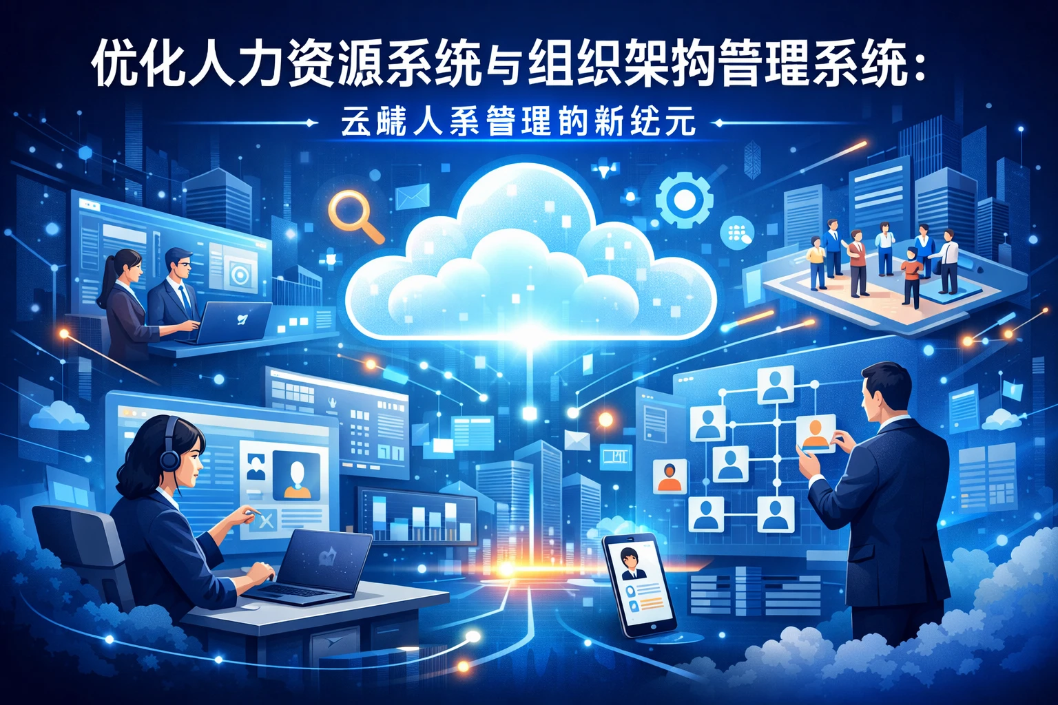 优化人力资源系统与组织架构管理系统：云端人事管理的新纪元