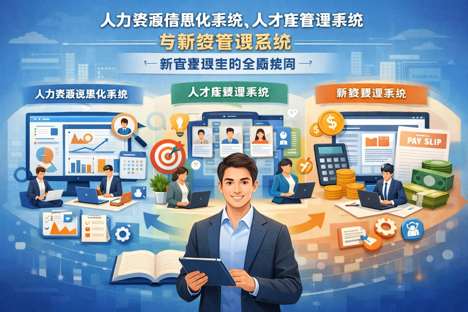 人力资源信息化系统、人才库管理系统与薪资管理系统:新晋管理者的全面指南