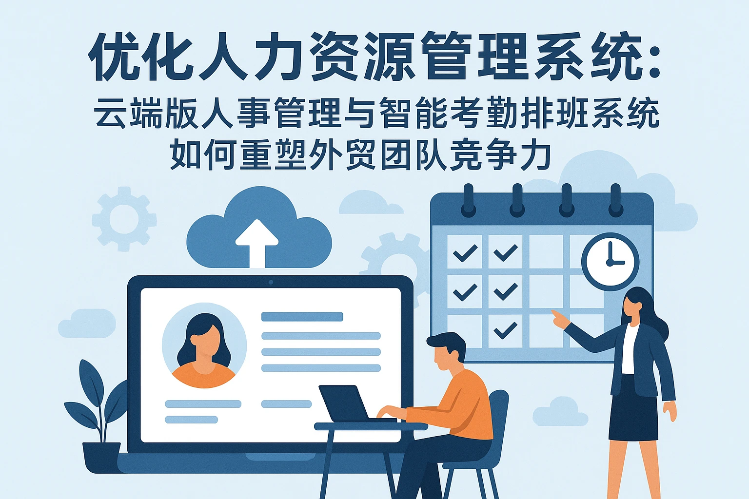 优化人力资源管理系统：云端版人事管理与智能考勤排班系统如何重塑外贸团队竞争力
